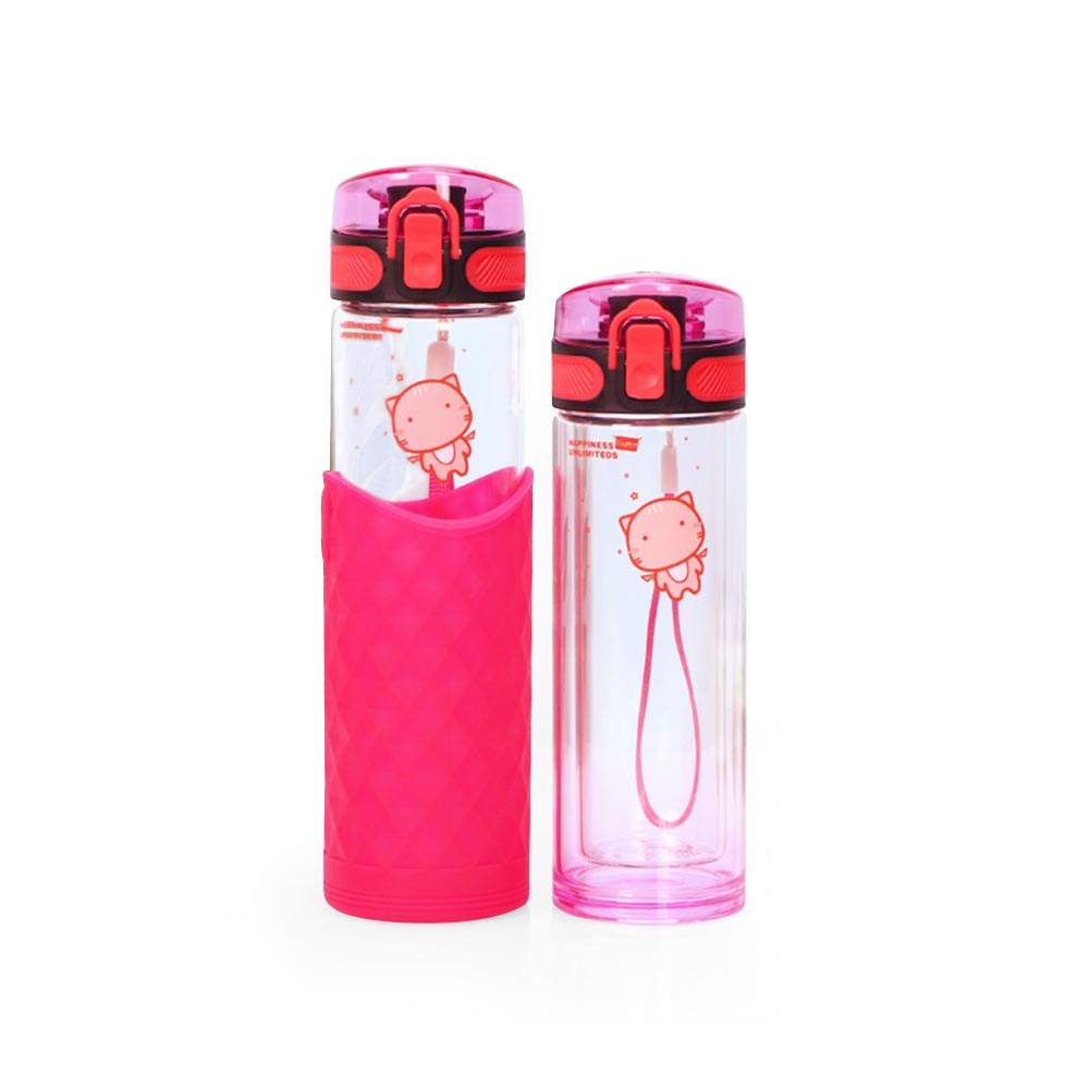 Double Wall Glass Bottles